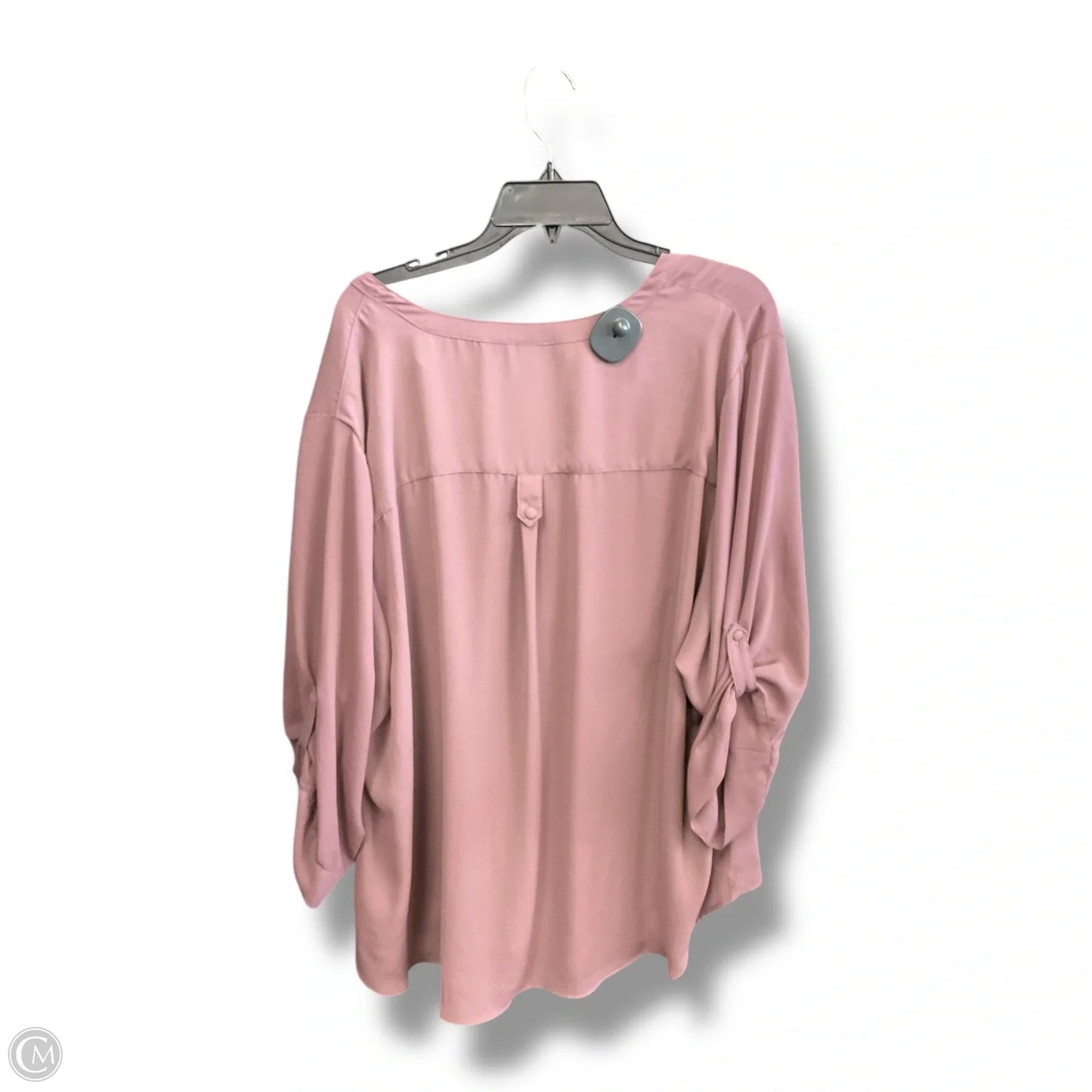 Top Long Sleeve Basic By Torrid In Purple, Size: 4x