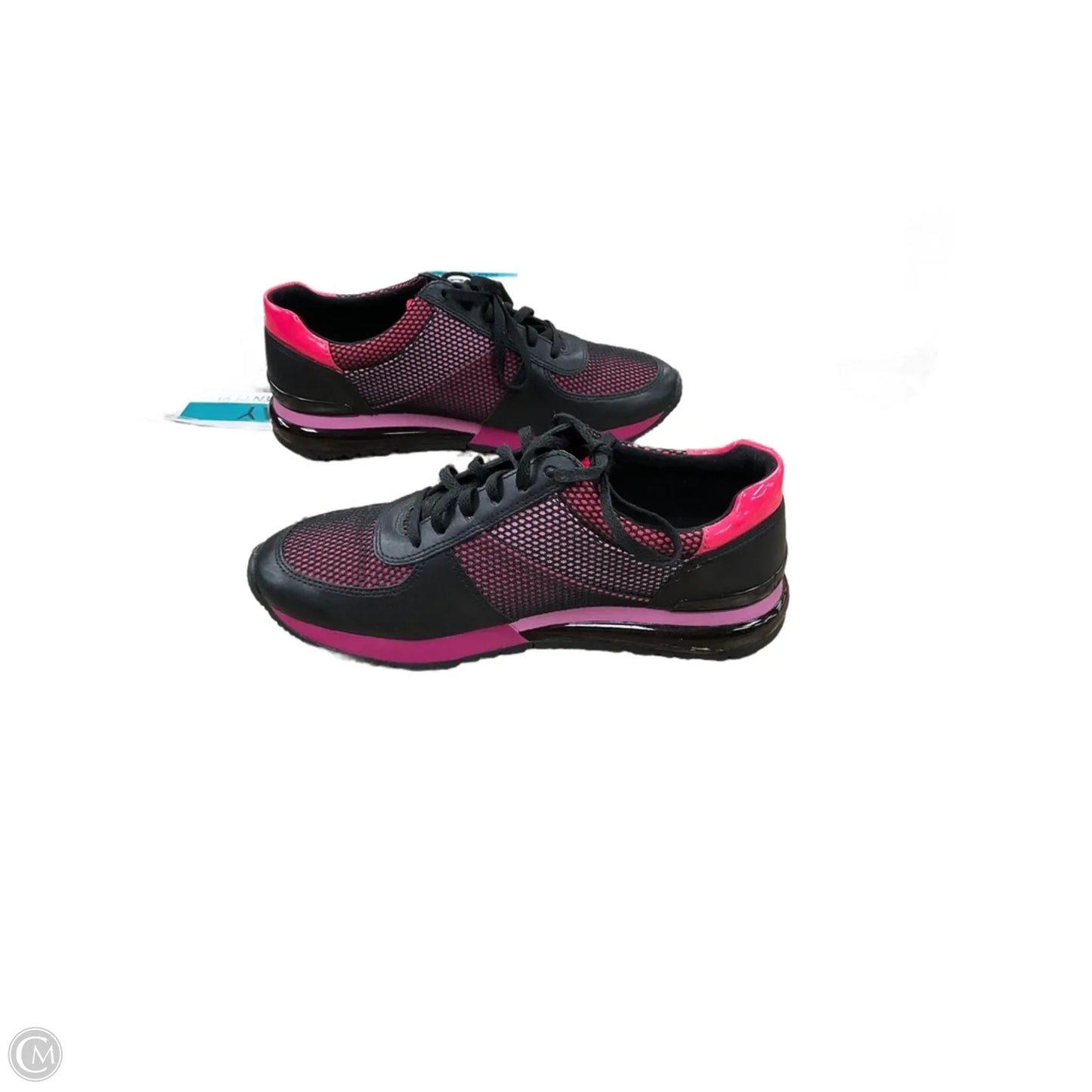Shoes Sneakers By Michael By Michael Kors In Black & Pink, Size: 6