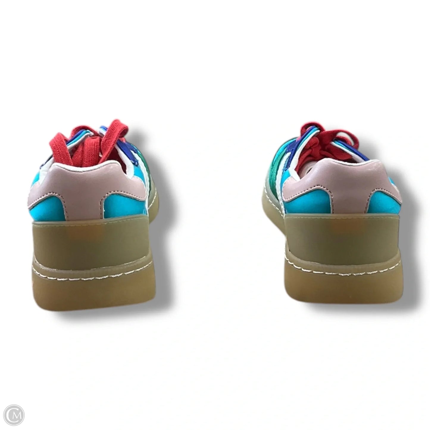 Shoes Sneakers By Mia In Multi-colored, Size: 7.5