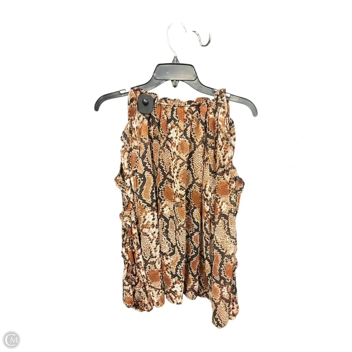 Top Long Sleeve By 1.state In Snakeskin Print, Size: S