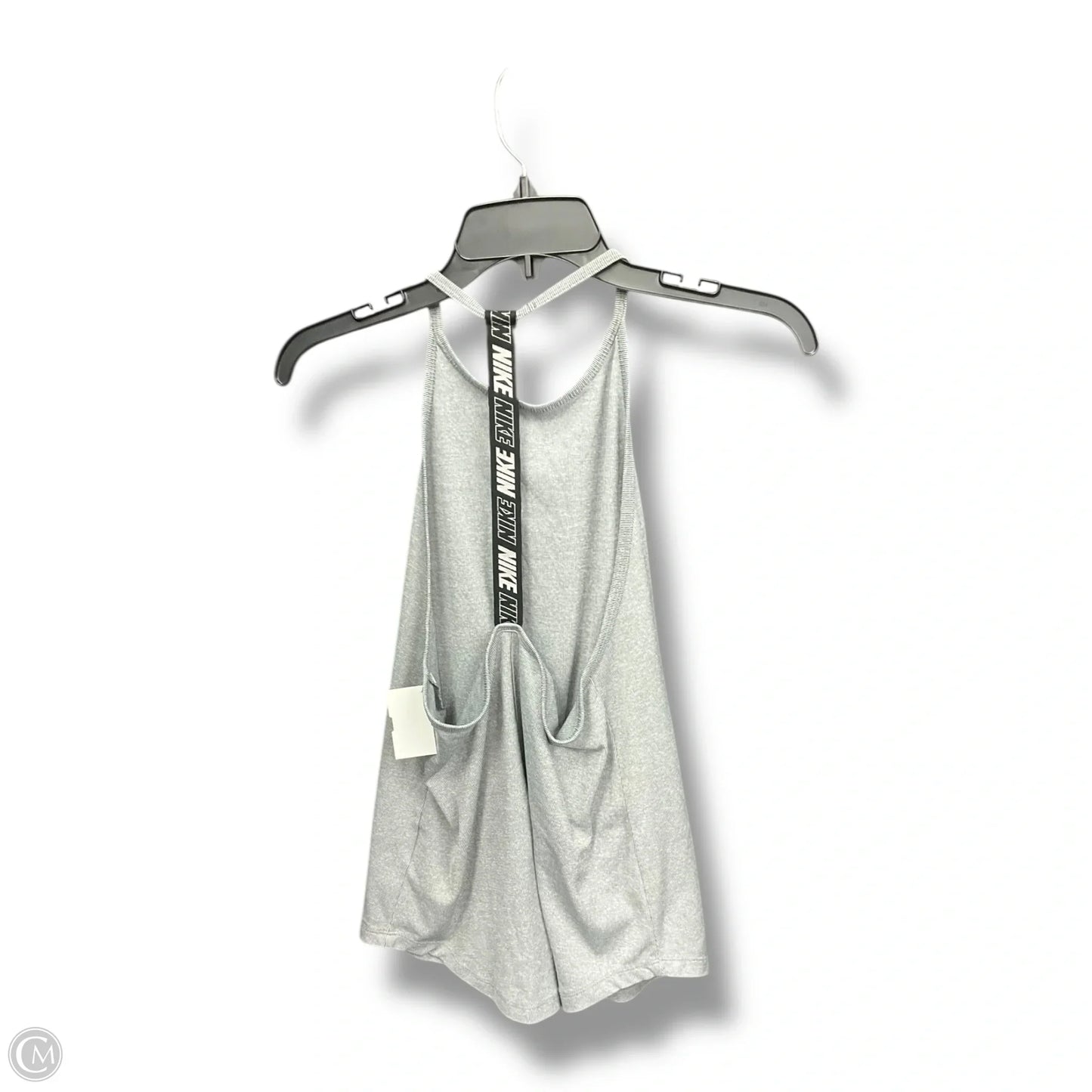 Athletic Tank Top By Nike Apparel In Grey, Size: M
