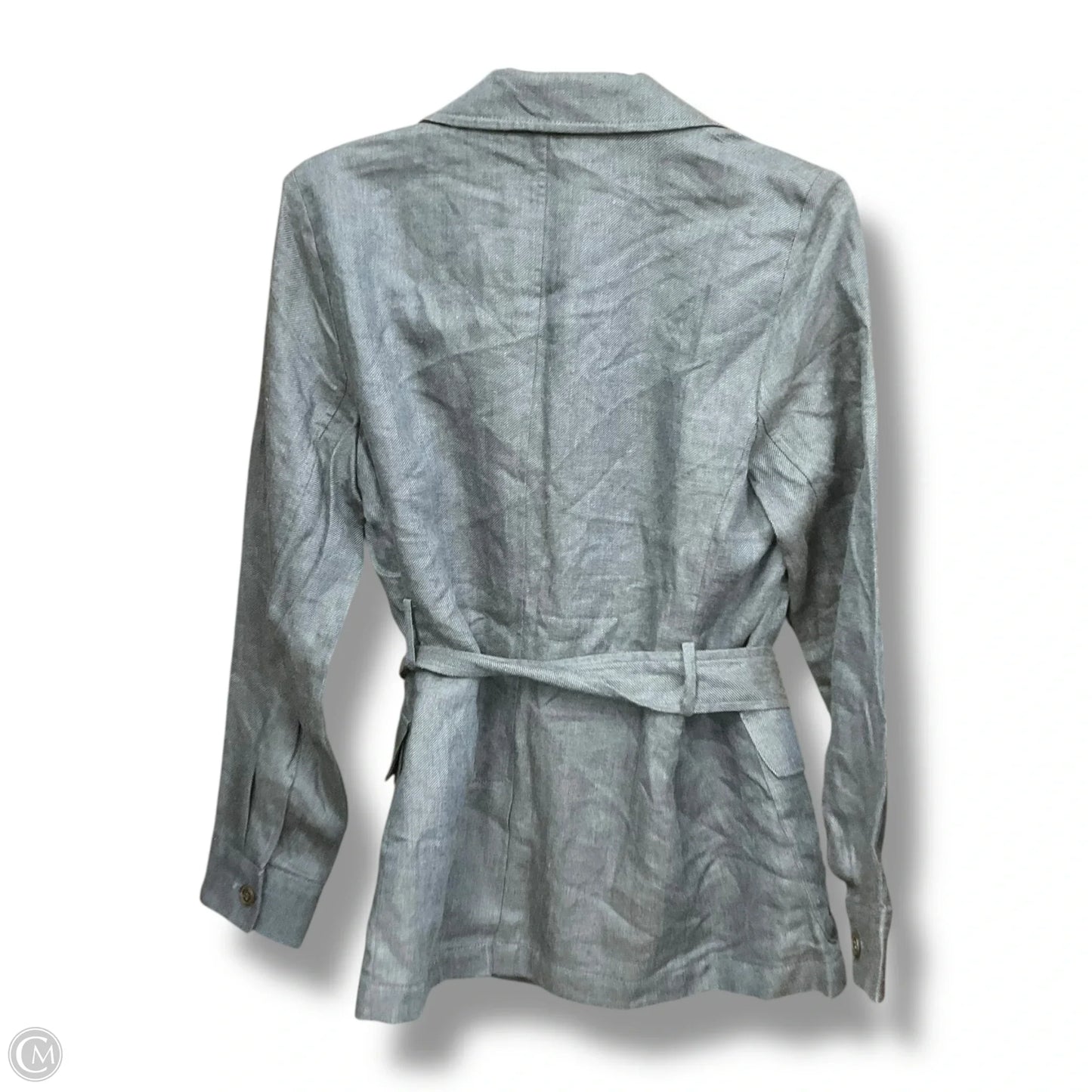 Coat Peacoat By Banana Republic In Blue, Size: S