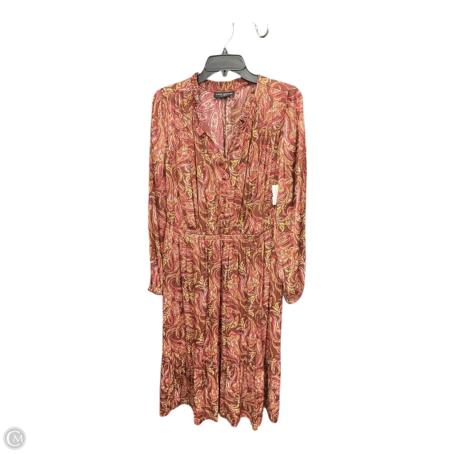 Dress Casual Maxi By Lane Bryant In Multi-colored, Size: 2x