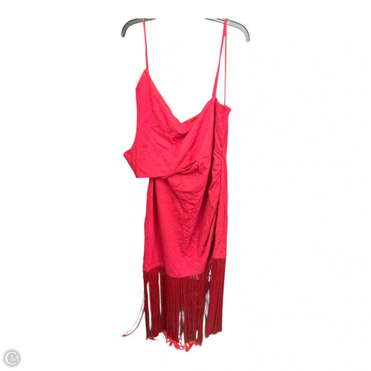 Dress Casual Midi By Fashion Nova In Red, Size: 3x