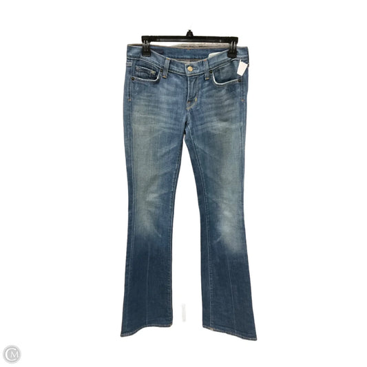 Jeans Flared By Citizens Of Humanity In Blue Denim, Size: 4