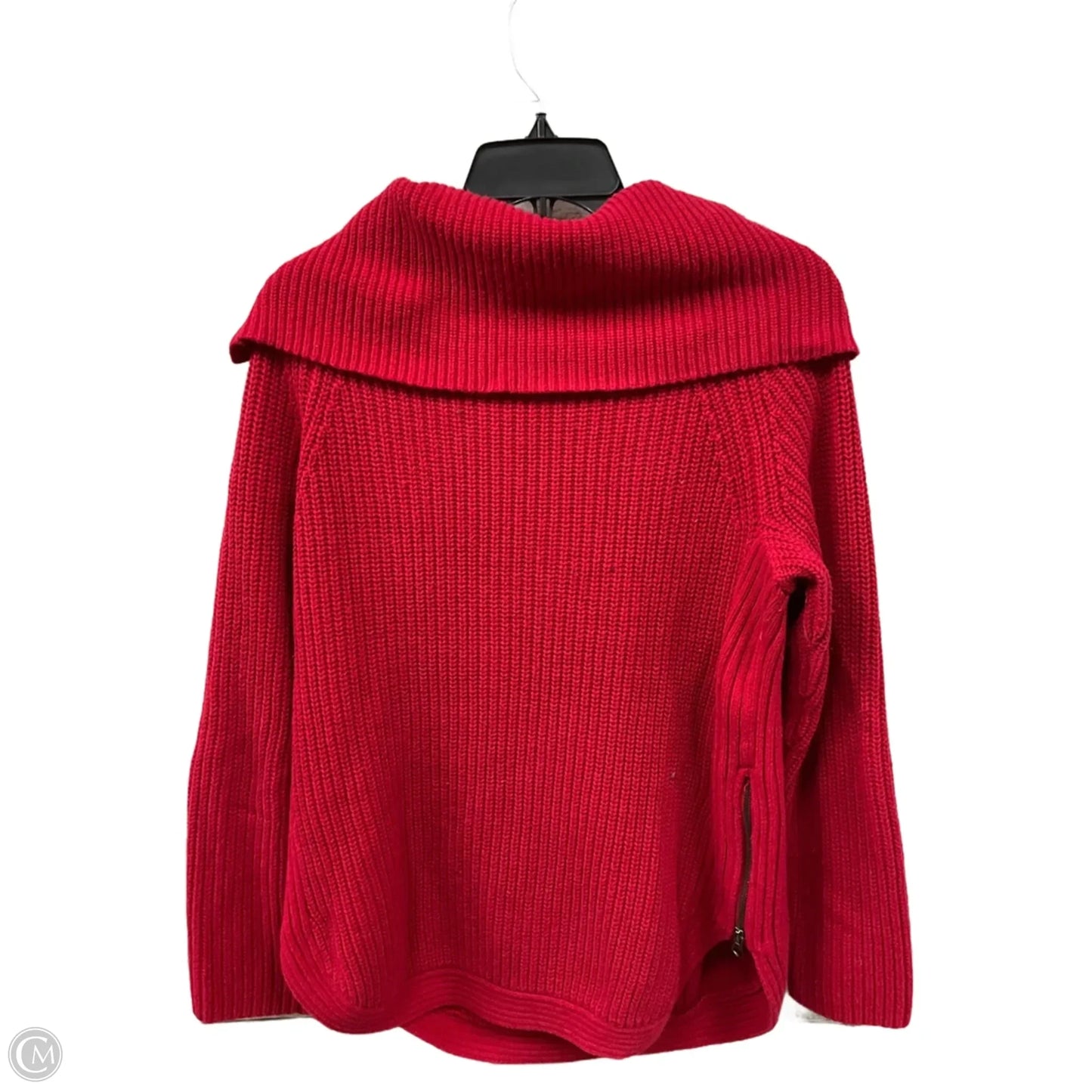 Sweater By Croft And Barrow In Red, Size: M