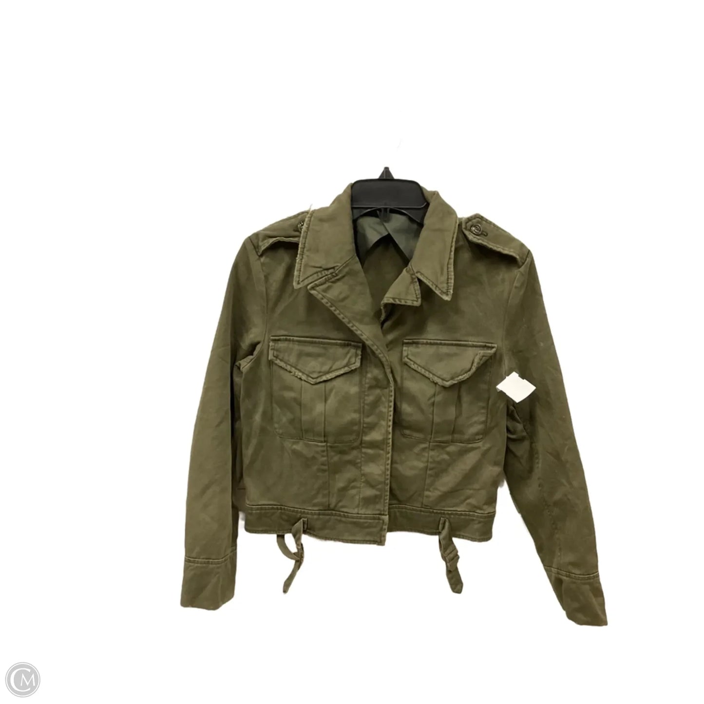 Jacket Utility By Peyton Jensen In Green, Size: S