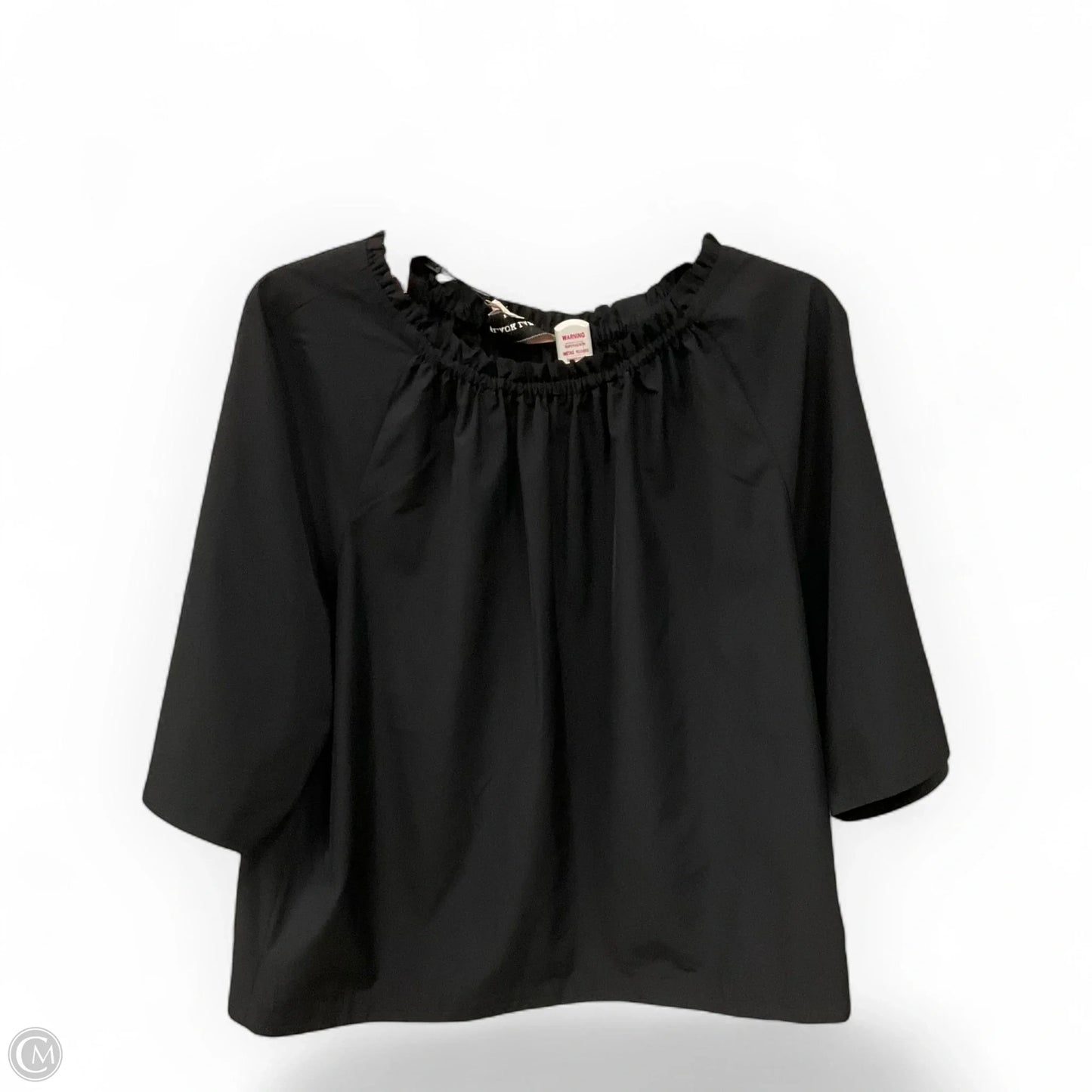 Top Long Sleeve Basic By Loft In Purple, Size: M