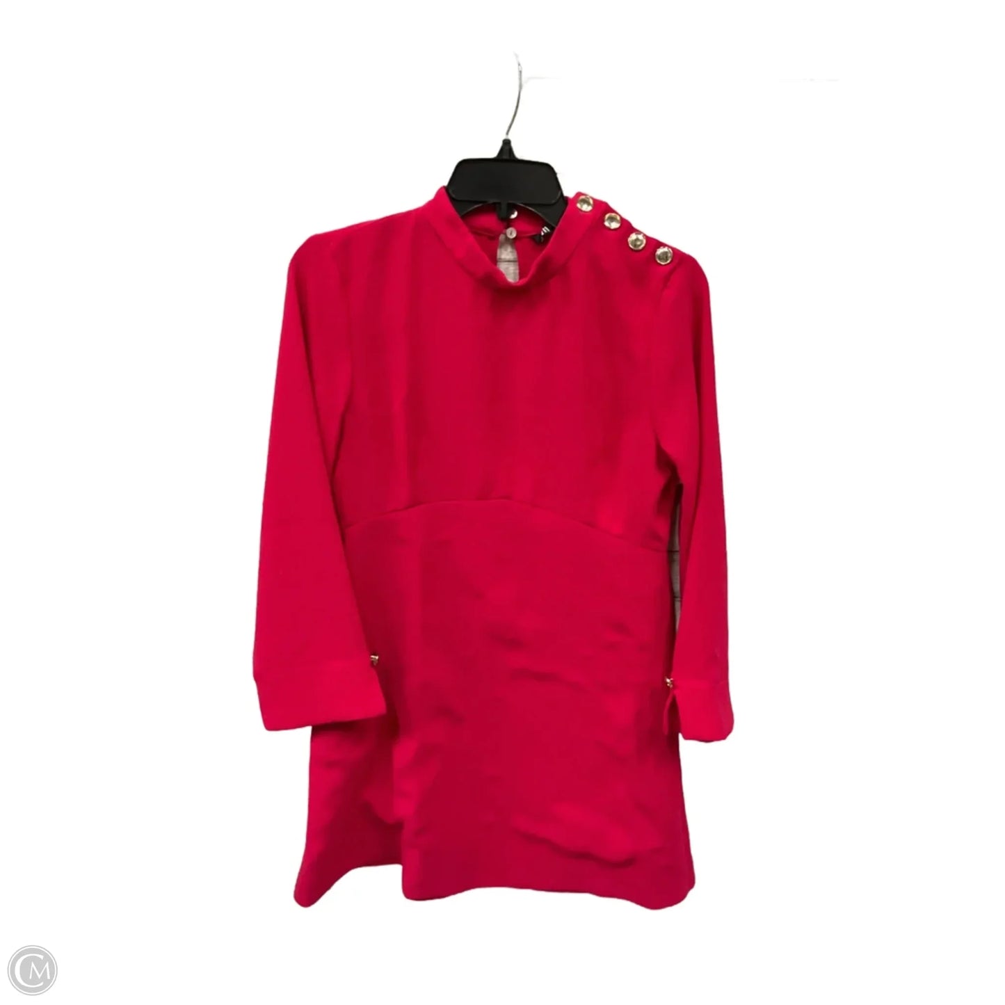 Dress Casual Midi By Zara In Pink, Size: M