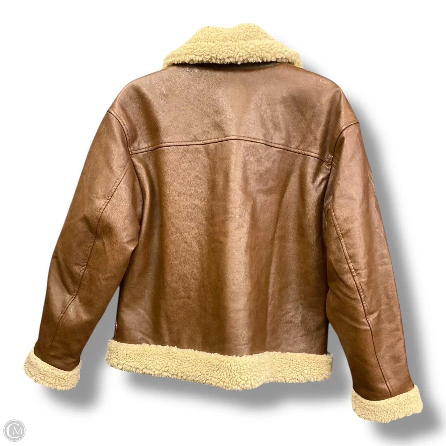 Jacket Other By Levis In Brown, Size: M