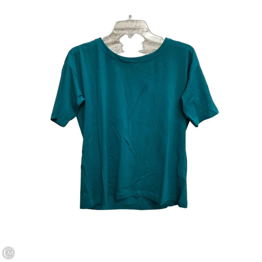 Top Short Sleeve Basic By J. Jill In Teal, Size: Sp