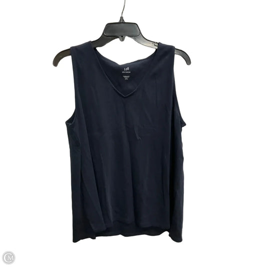 Tank Top By J. Jill In Navy, Size: Lp