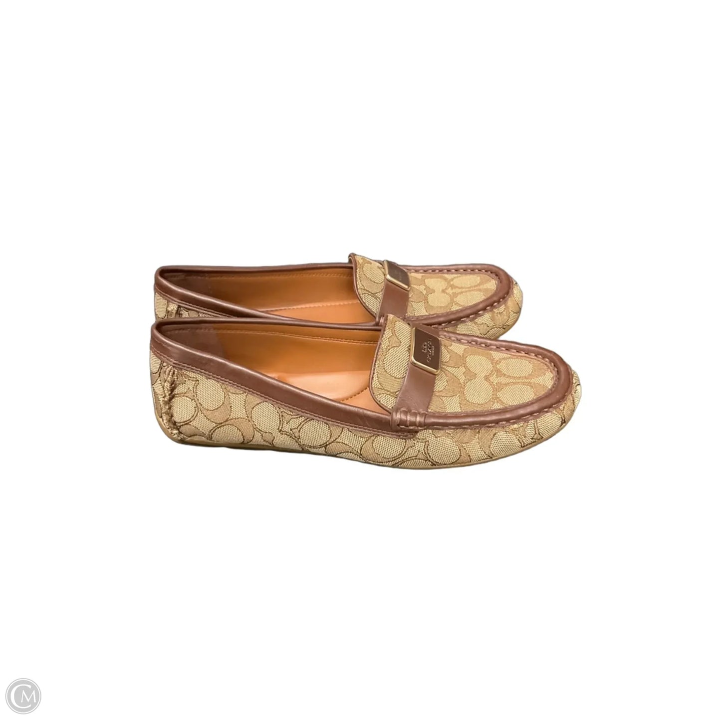 Shoes Designer By Coach In Brown, Size: 9