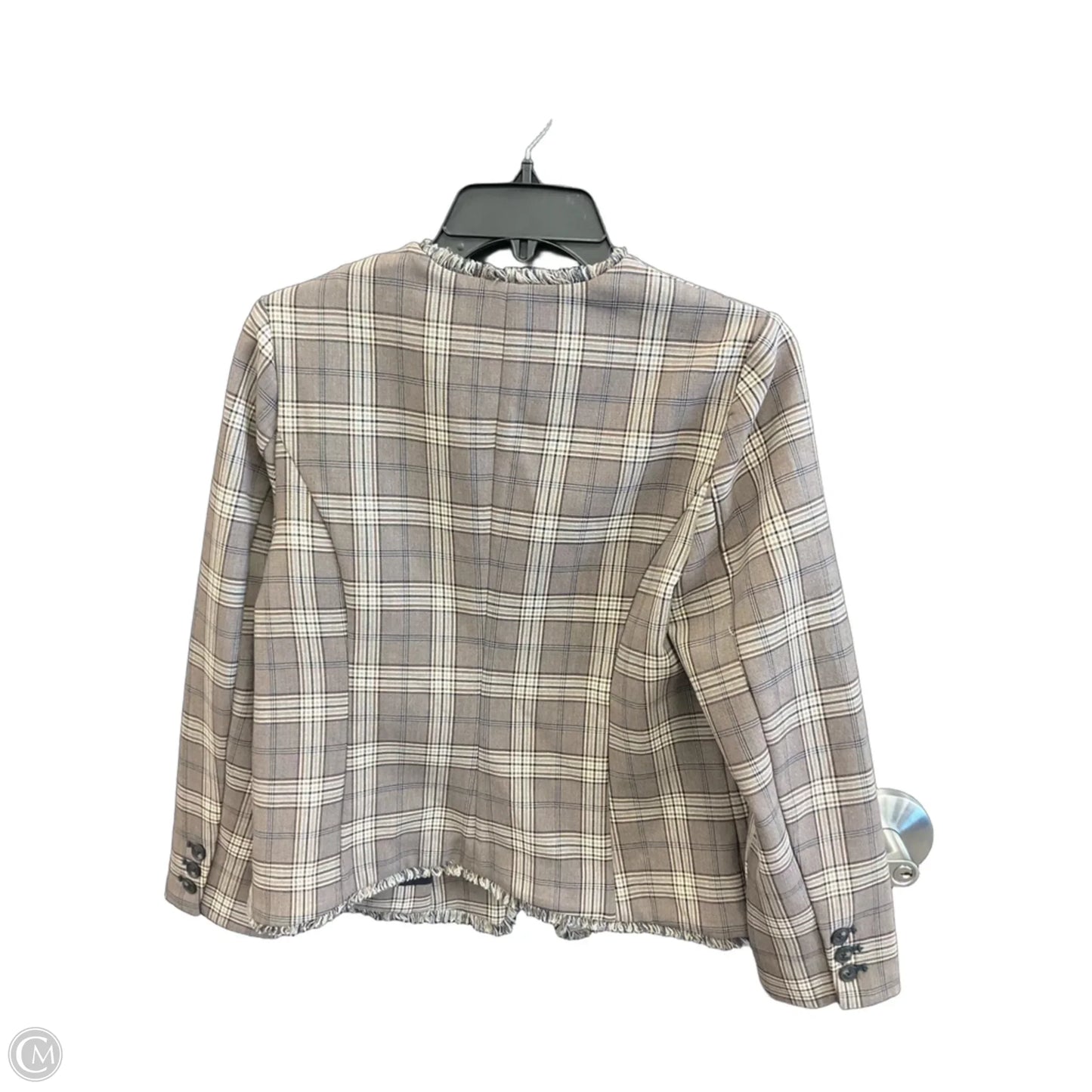 Blazer By Liverpool In Plaid Pattern, Size: Sp
