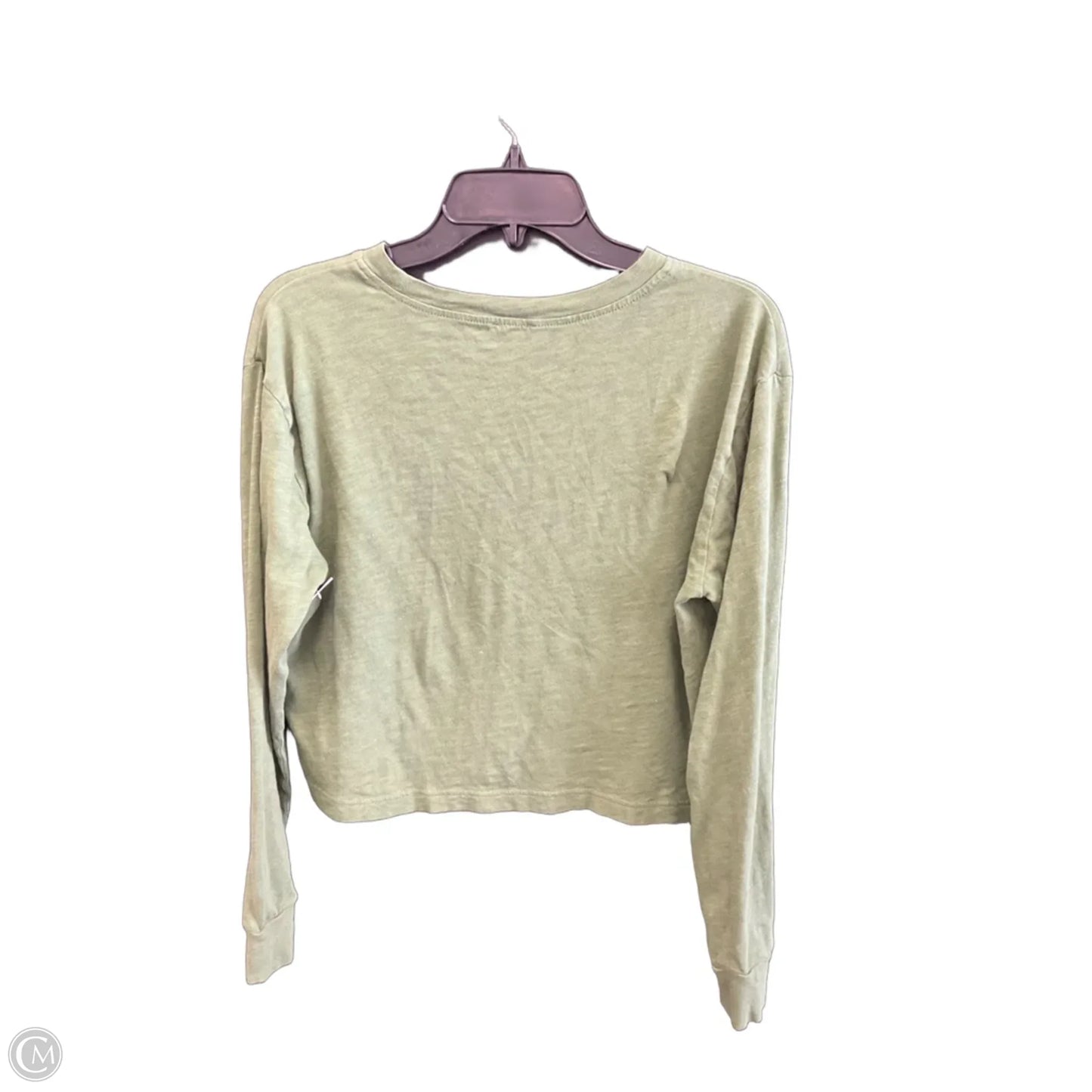 Top Long Sleeve Basic By J. Crew In Green, Size: S