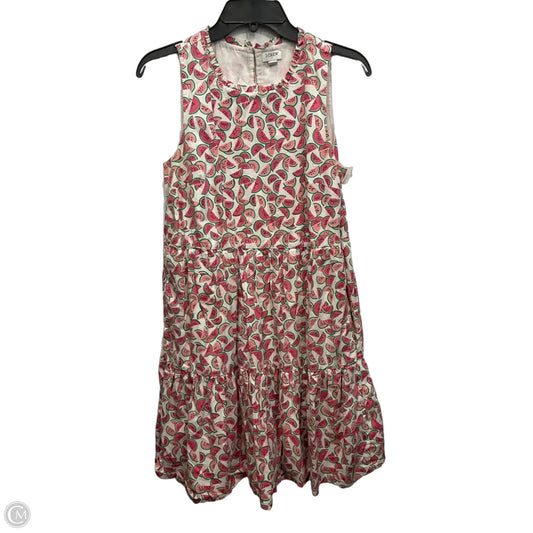 Dress Casual Midi By J. Crew In Multi-colored, Size: M
