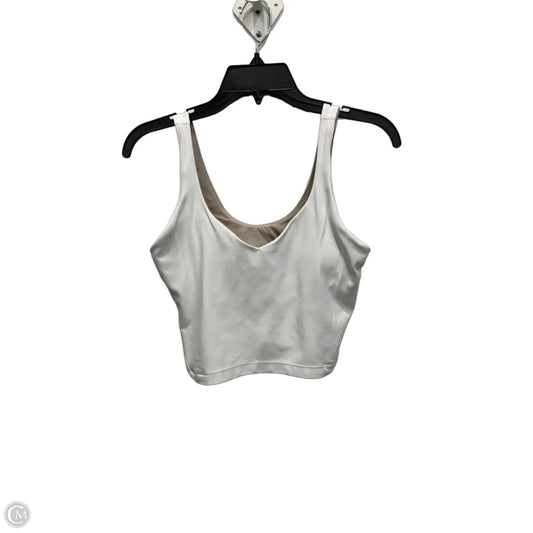 Athletic Bra By Lululemon In White, Size: M