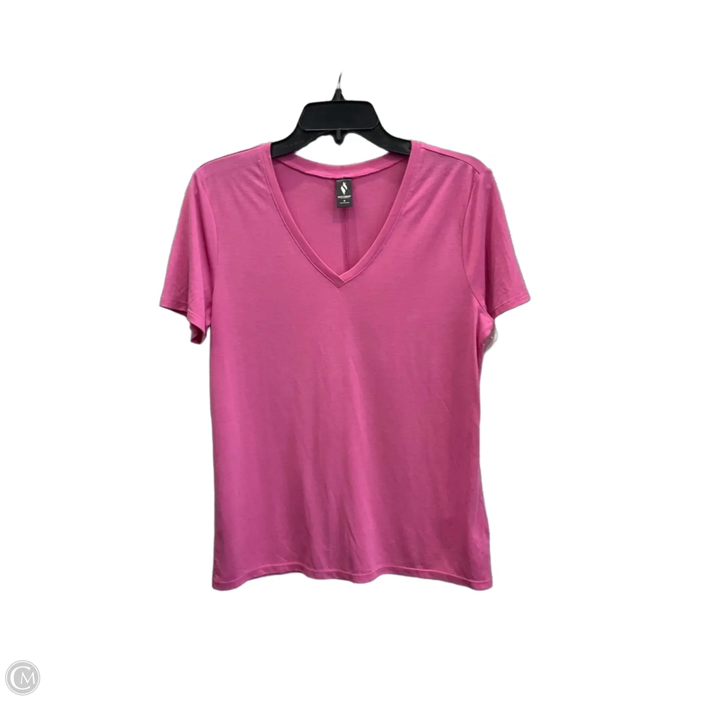 Top Short Sleeve Basic By Skechers In Pink, Size: S