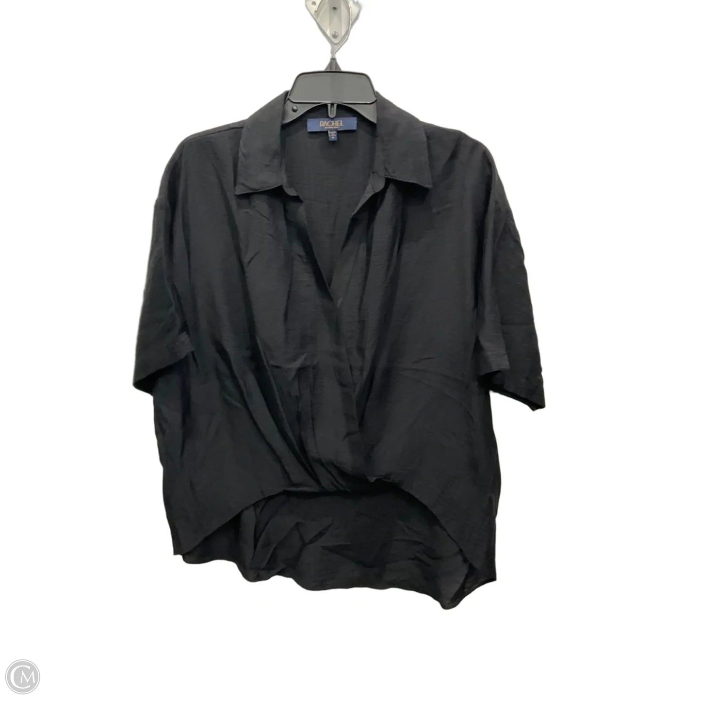 Top Short Sleeve Basic By Rachel Roy In Black, Size: M