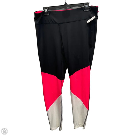 Athletic Leggings By Material Girl In Multi-colored, Size: Xl