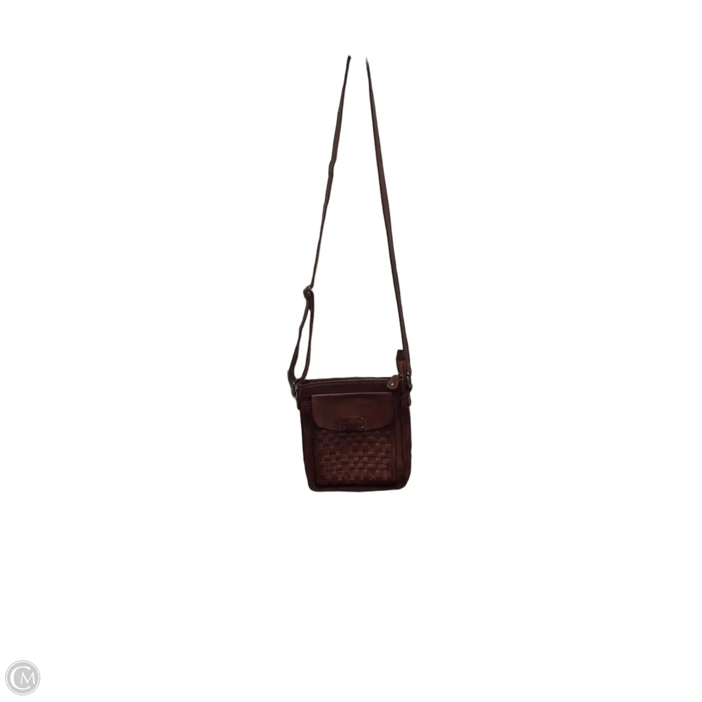 Crossbody Leather By Cma, Size: Medium