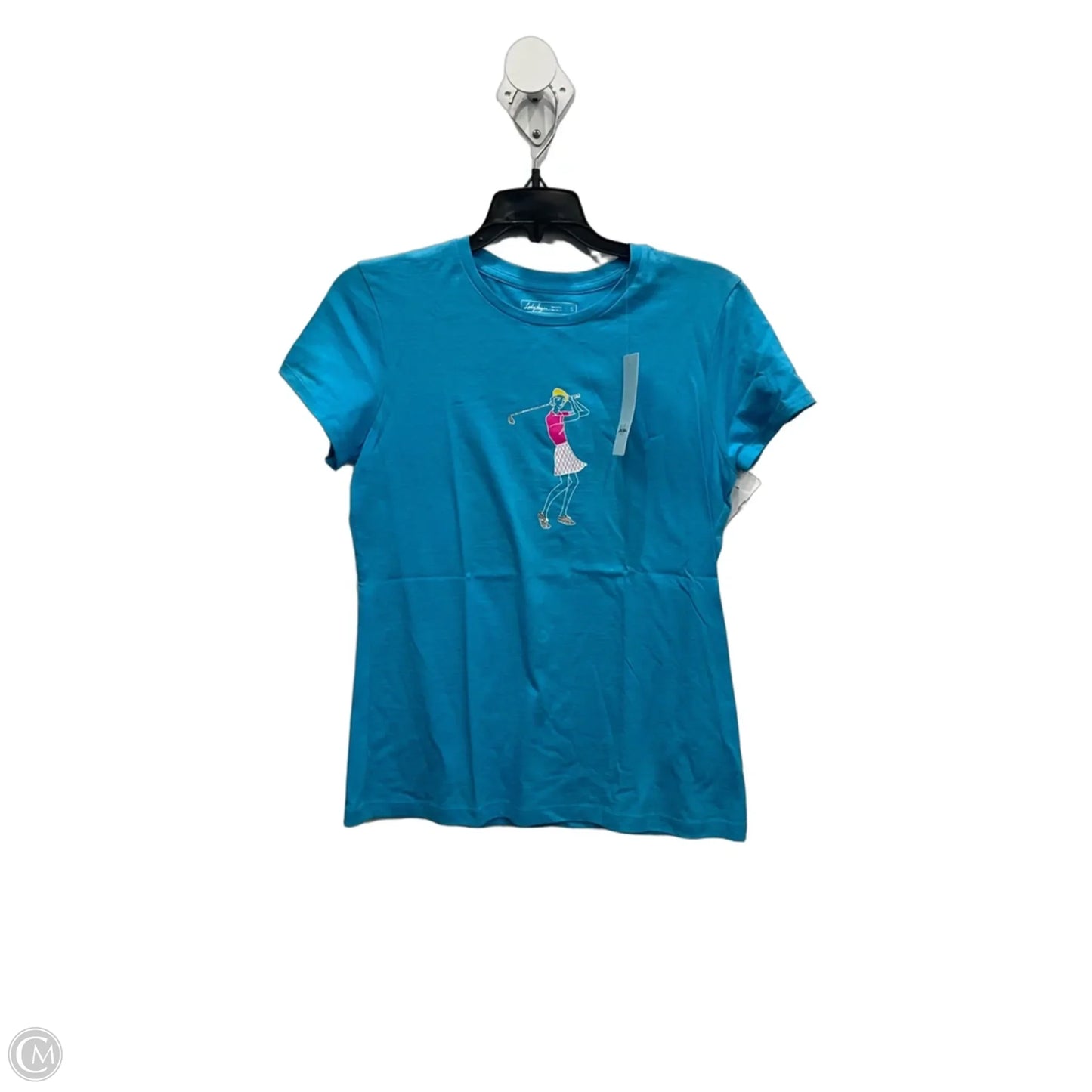 Top Short Sleeve Basic By Lady Hagen In Blue, Size: S