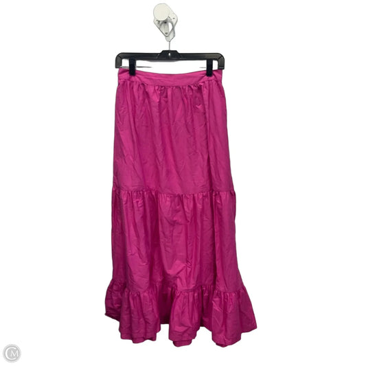 Skirt Maxi By Japna In Pink, Size: M