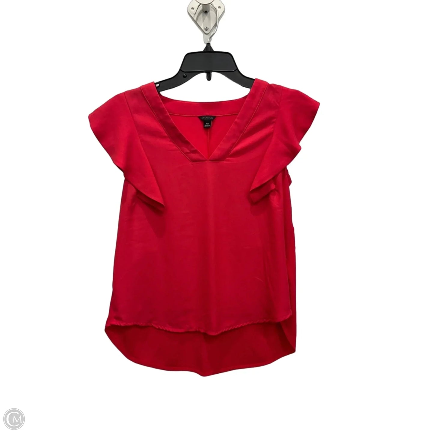 Top Sleeveless Basic By Ann Taylor In Red, Size: Xs
