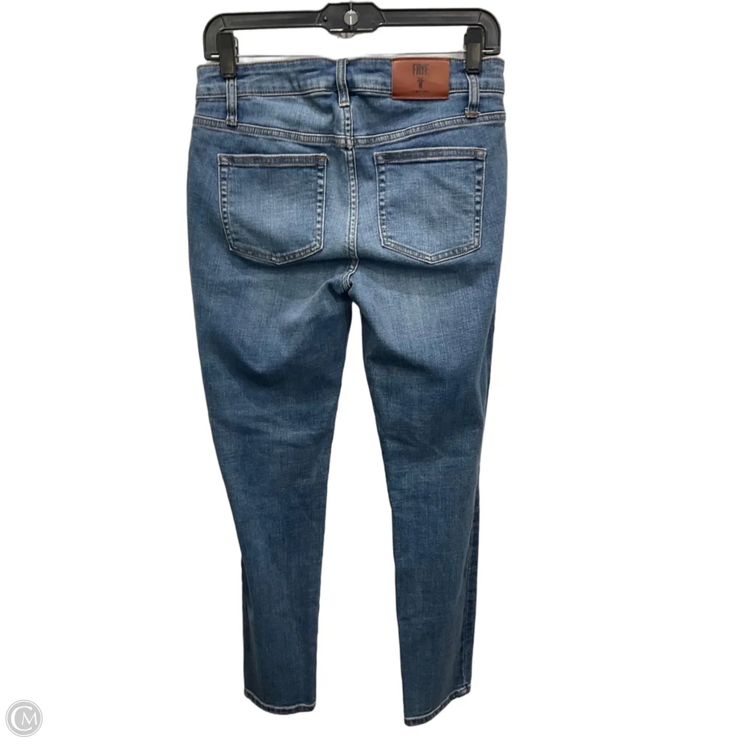 Jeans Designer By Frye In Blue Denim, Size: 4