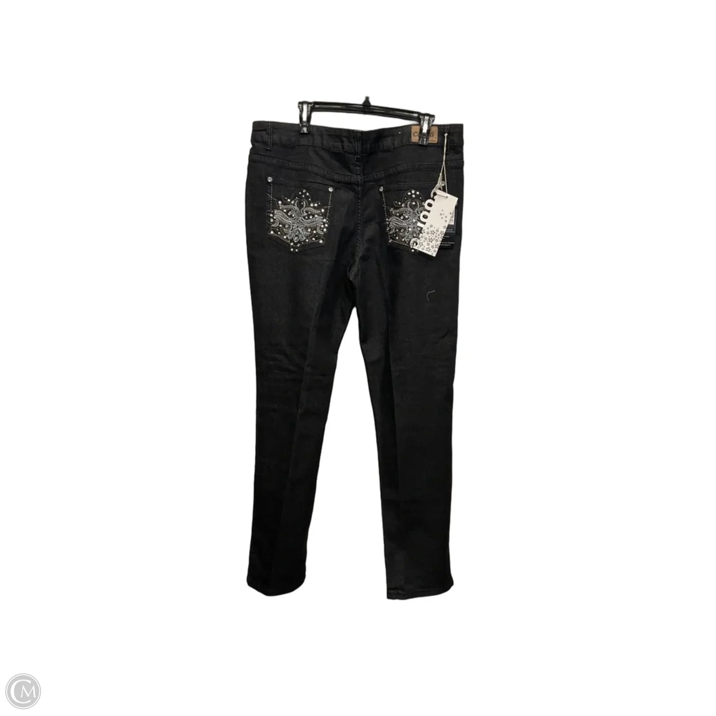 Jeans Skinny By Clothes Mentor In Black Denim, Size: 20