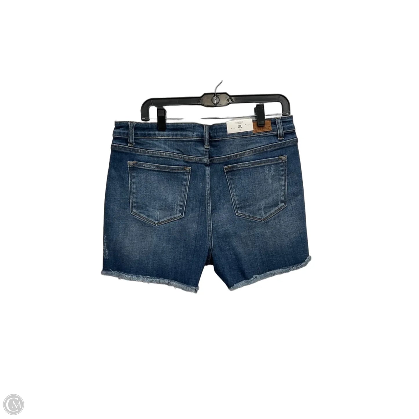 Shorts By Judy Blue In Blue Denim, Size: 16