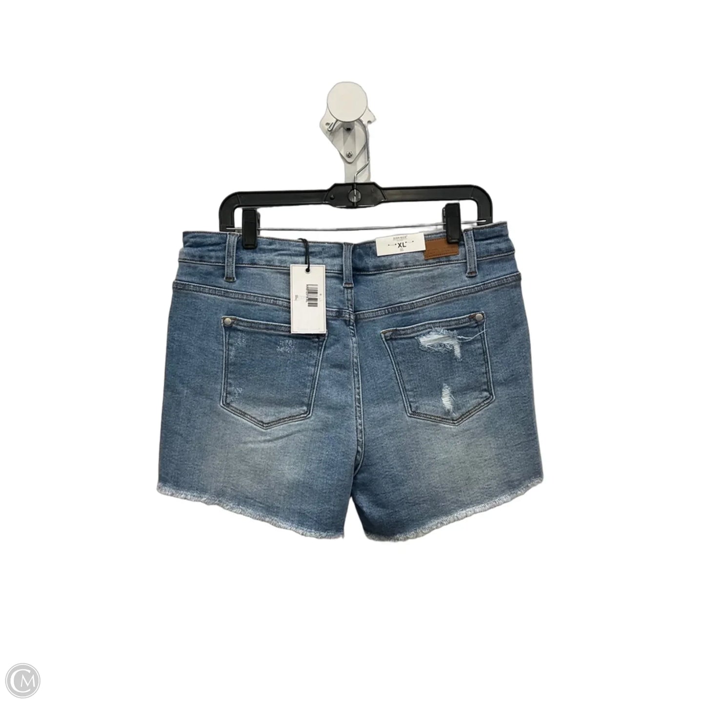 Shorts By Judy Blue In Blue Denim, Size: 16