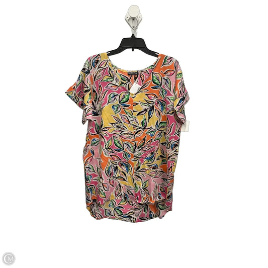 Top Short Sleeve By Heimish Usa In Multi-colored, Size: 1x