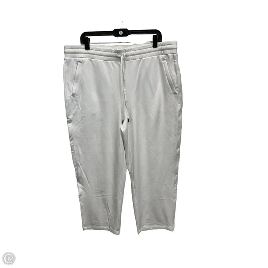 Pants Lounge By Talbots In White, Size: Xl