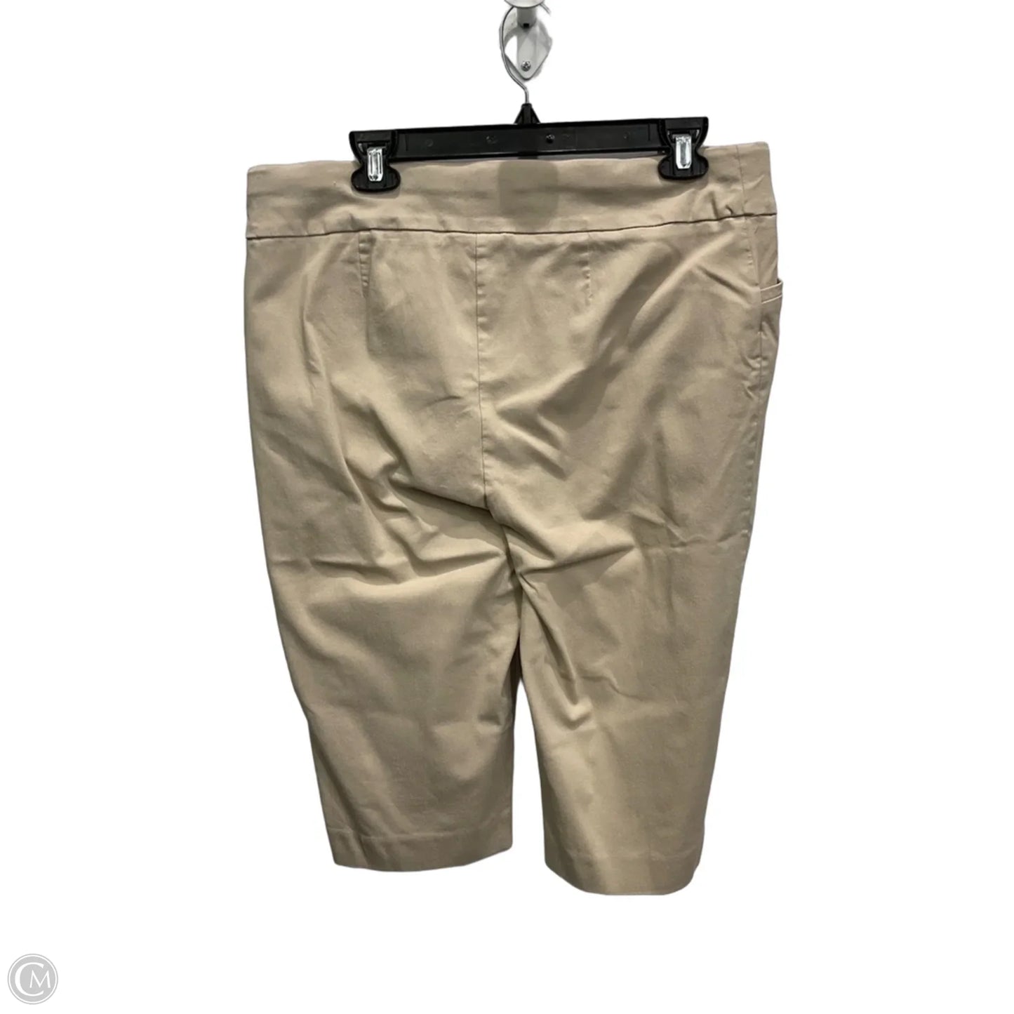 Capris By Chicos In Tan, Size: 12