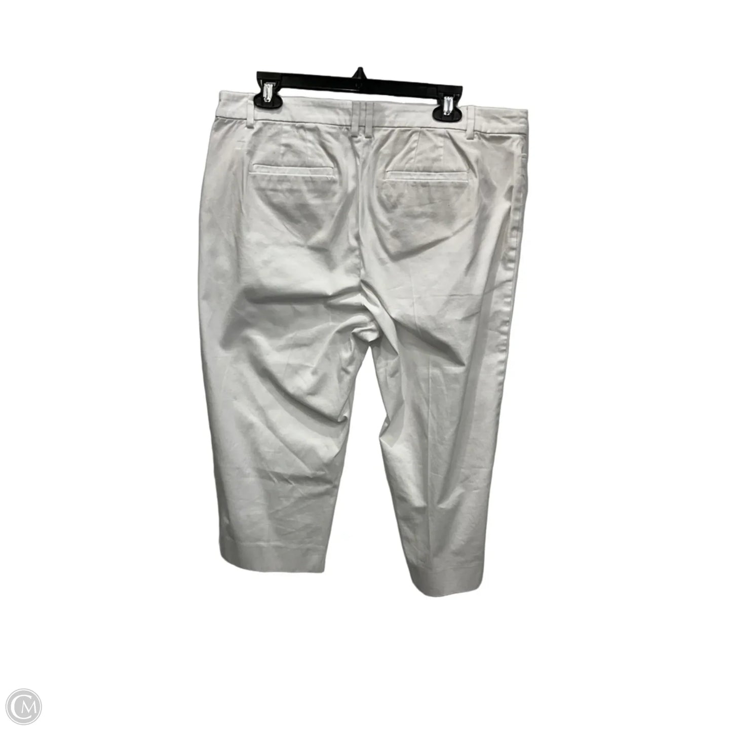 Capris By Talbots In White, Size: 14p