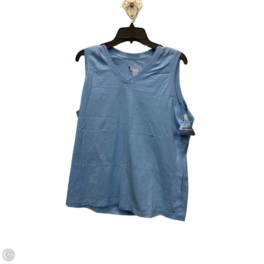 Athletic Tank Top By Champion In Blue, Size: Xl