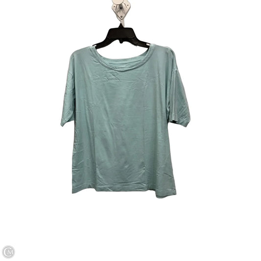 Top Short Sleeve Basic By J. Jill In Blue, Size: M