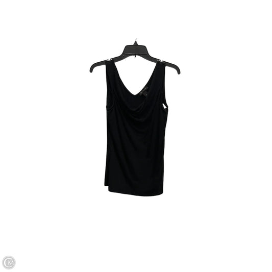 Top Sleeveless Basic By White House Black Market In Black, Size: M