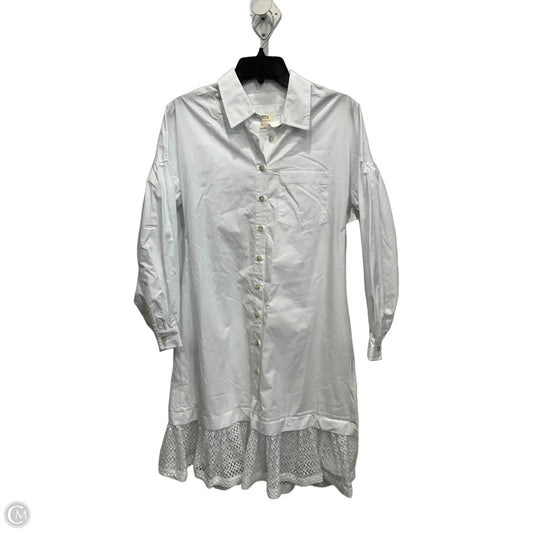 Dress Casual Midi By Maeve In White, Size: S