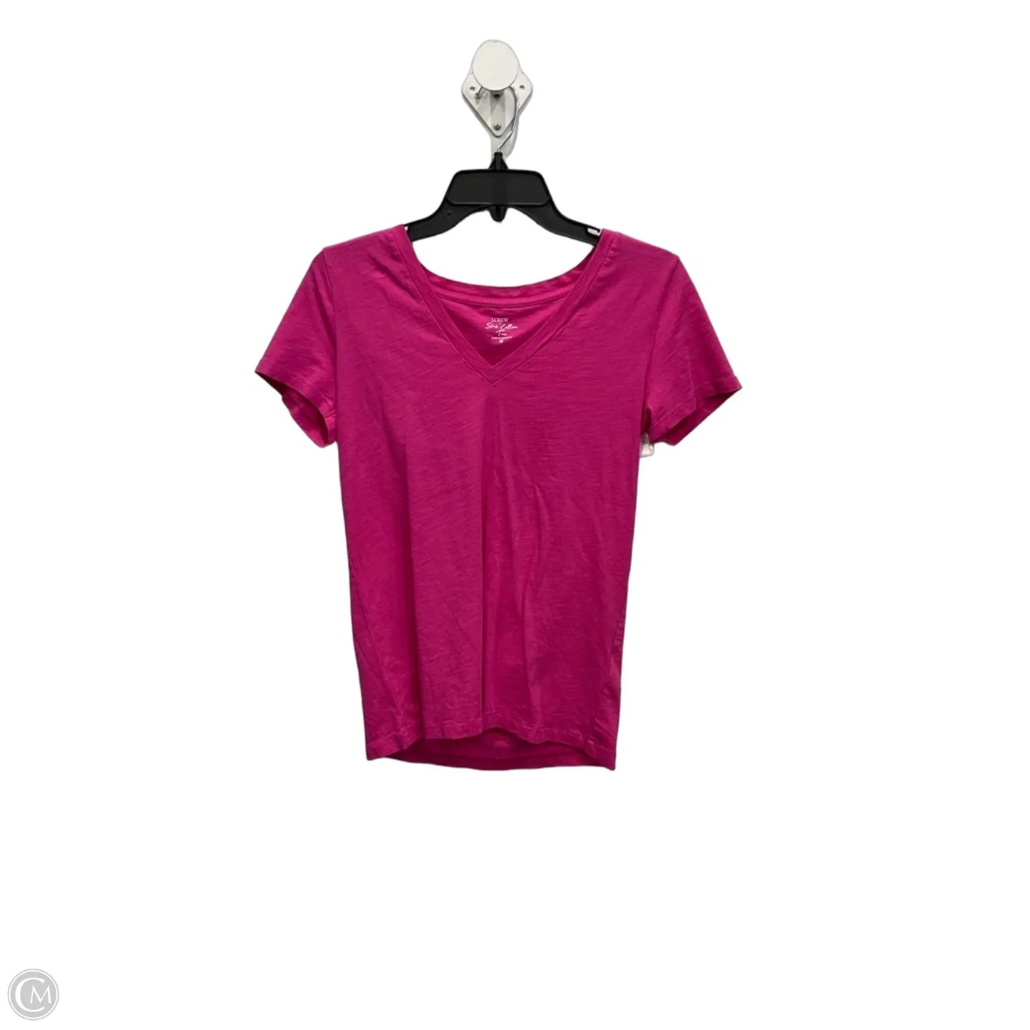 Top Short Sleeve Basic By J. Crew In Pink, Size: M