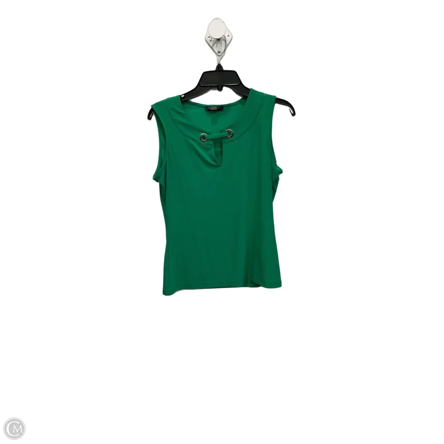 Top Sleeveless Basic By Tommy Hilfiger In Green, Size: S