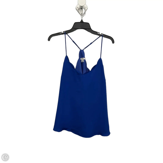 Top Sleeveless By J. Crew In Blue, Size: L