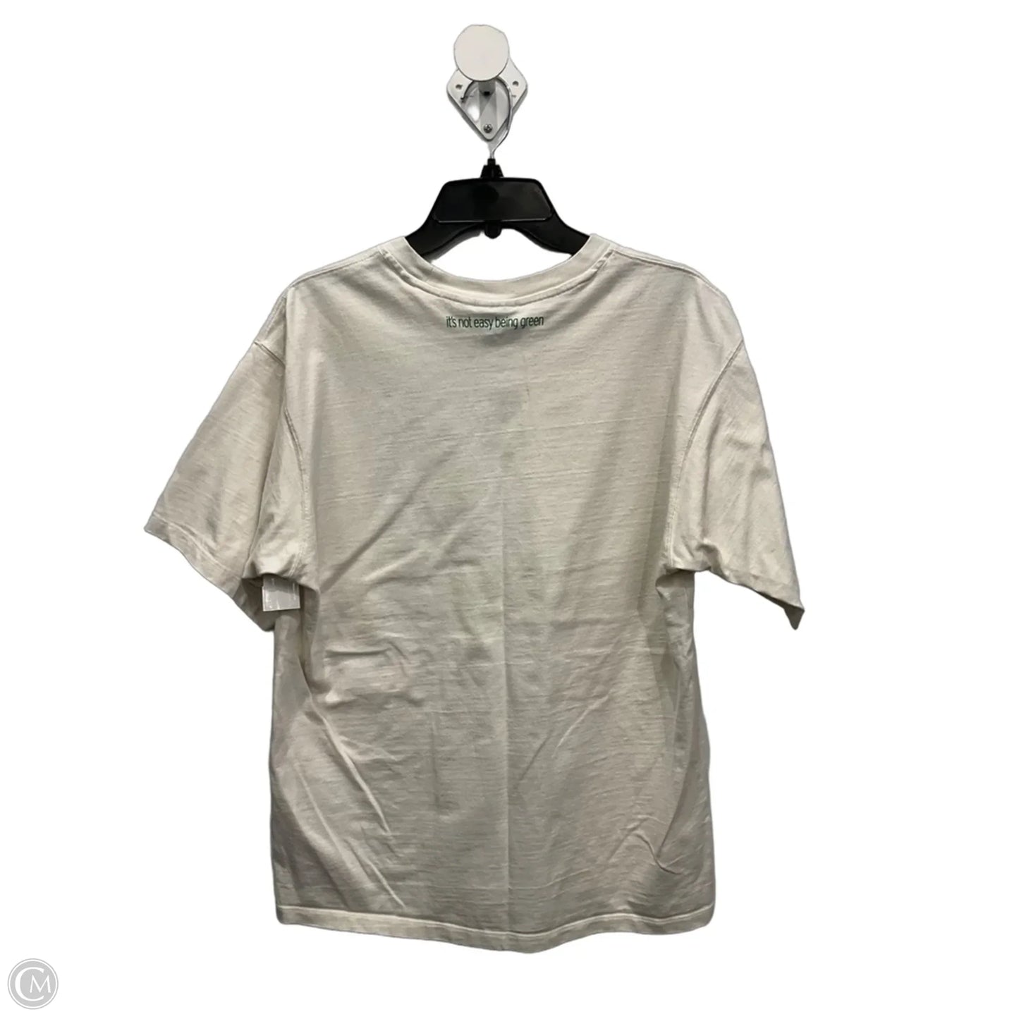 Top Short Sleeve By Adidas In White, Size: M