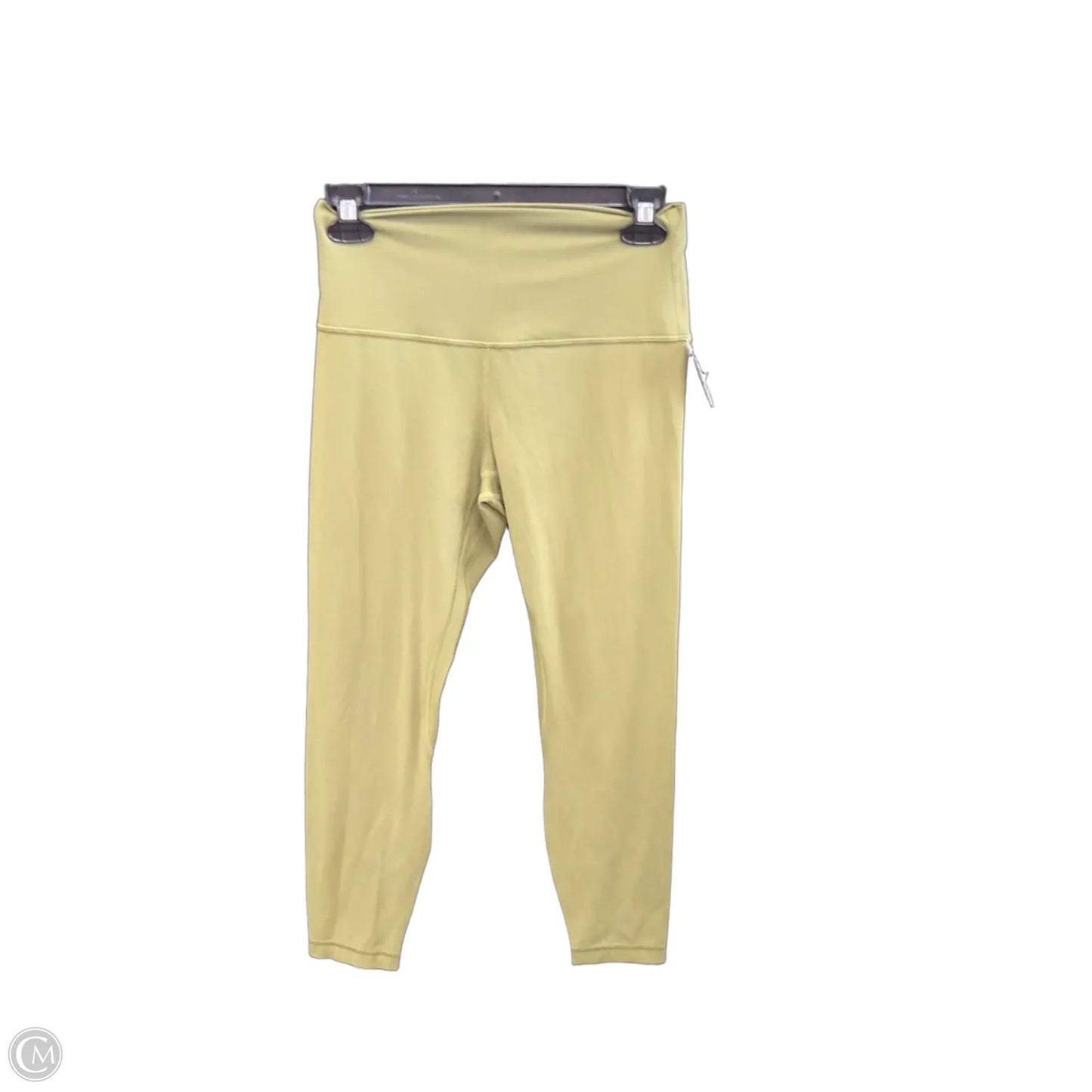 Athletic Leggings By Lululemon In Gold, Size: M