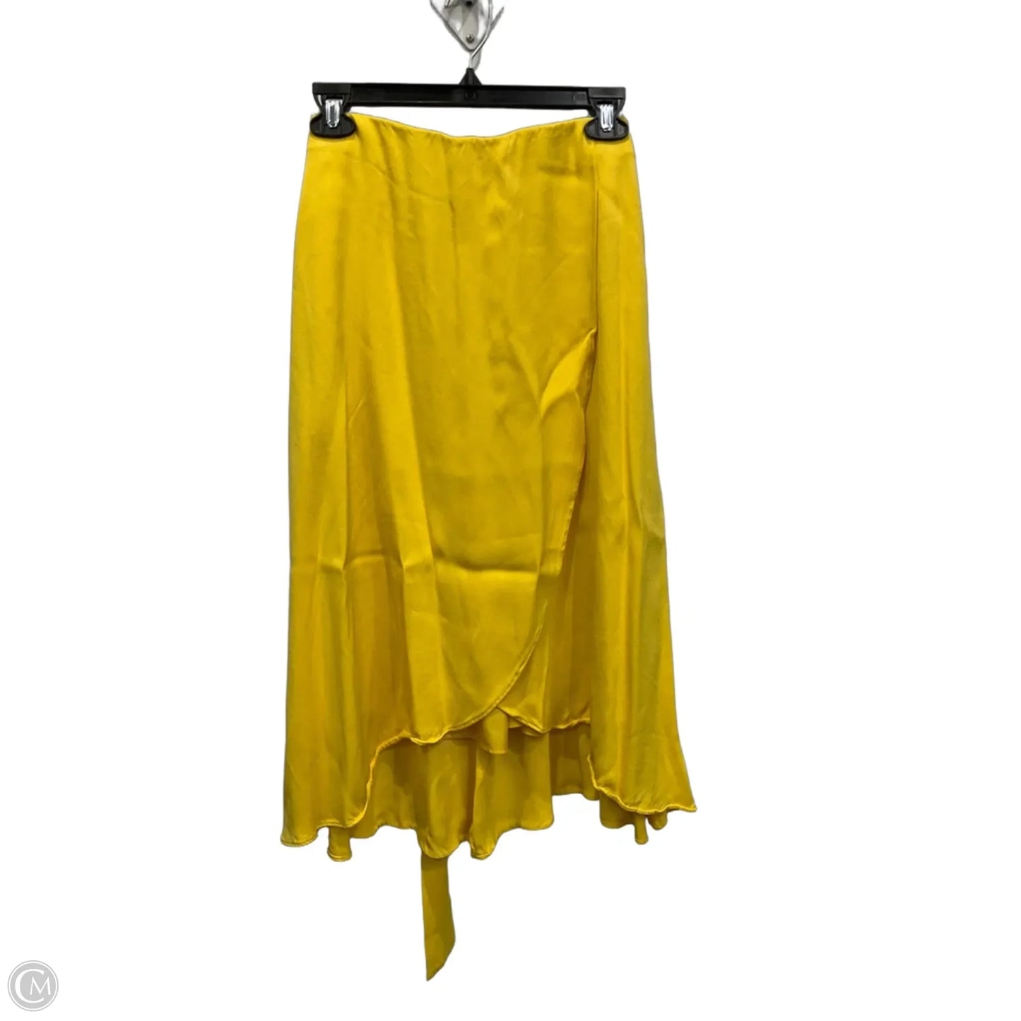 Skirt Maxi By Ann Taylor In Yellow, Size: L