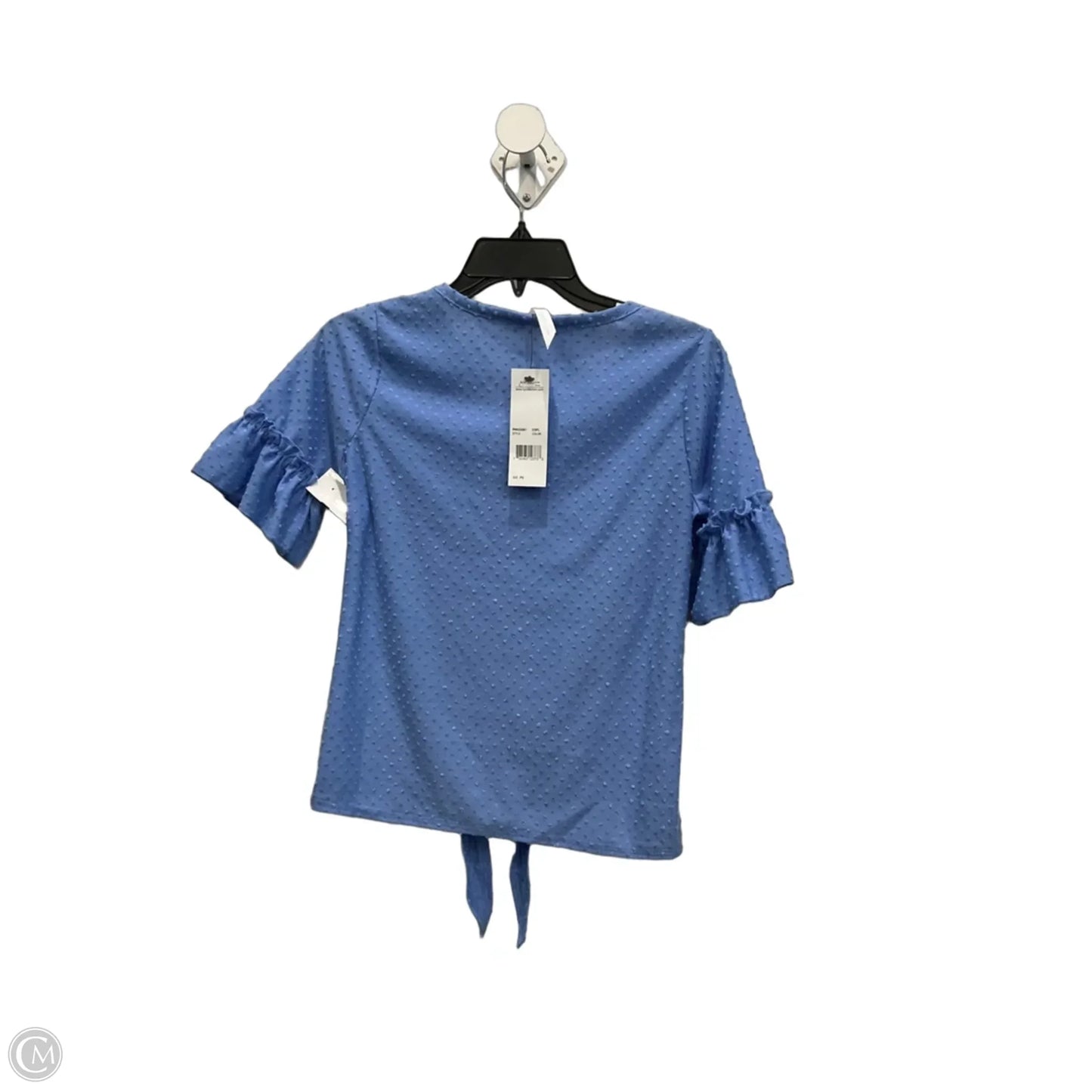 Top Short Sleeve By Ny Collection In Blue, Size: Sp
