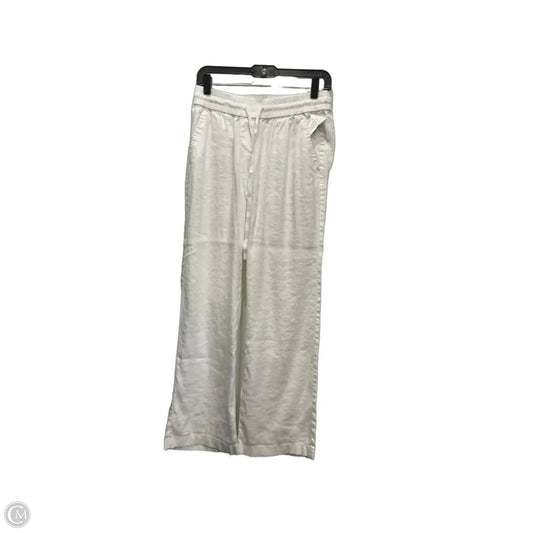 Pants Linen By Ann Taylor In White, Size: S