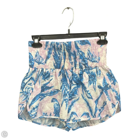 Athletic Shorts By Free People In Blue & Purple, Size: Sp