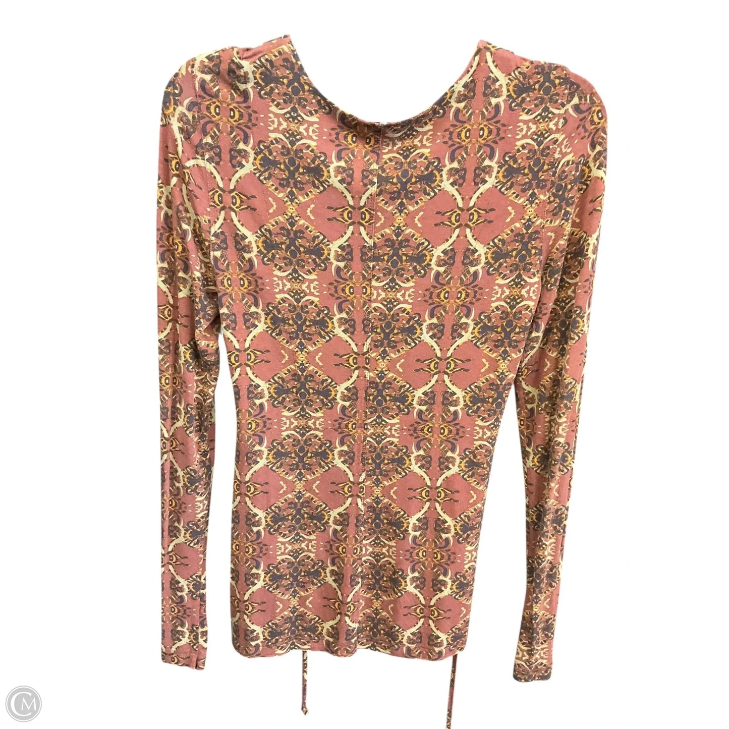 Top Long Sleeve By Free People In Multi-colored, Size: M